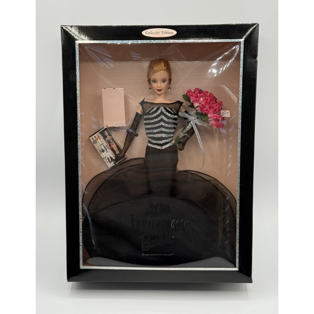 Vintage 40th Anniversary Barbie Doll Collector Edition Mattel 21384 NIB
